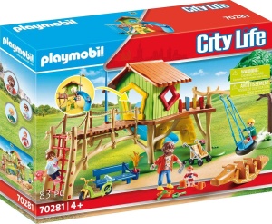 Teren de Joaca PLAYMOBIL City Life 70281 cu 83 Piese pentru Copii de la 4 Ani
