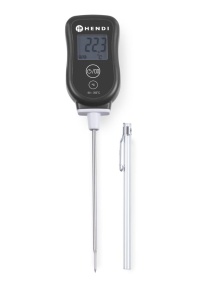Termometru de Bucatarie HENDI, Sonda din Otel Inoxidabil 130mm, IP65, -50C pana la 350C
