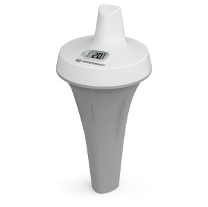 Termometru de piscina Bresser, wireless, LCD, alb