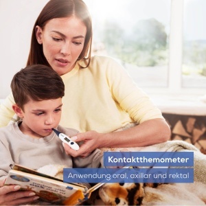 Termometru digital Beurer FT 17, cu varf flexibil, masurare rapida in 10 secunde, albastru-alb - Img 5