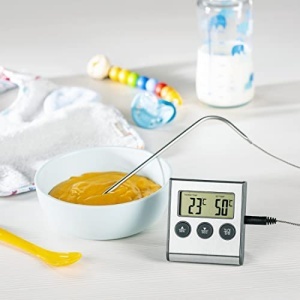 Termometru digital de bucatarie Xavax 2in1, cu sonda detasabila, timer si alarma, -10C pana la 250C - Img 11