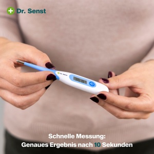 Termometru digital Dr. Senst cu alarma de febra, masurare rapida in 10 secunde - Img 6