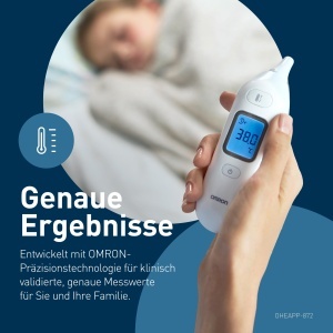 Termometru digital OMRON Gentle Temp 533 Infrarosu masurare rapida si precisa fara contact - Img 3