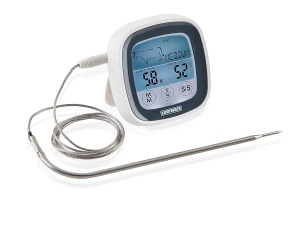 Termometru digital pentru carne Leifheit 3223, cablu 100 cm, timer