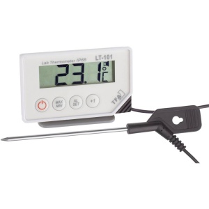 Termometru digital TFA Dostmann LT-101 cu sonda, alarma optica si acustica, 160 cm cablu