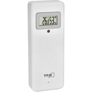 Termometru-Higrometru TFA Dostmann 30.3247.02, Display, Alb, 100m