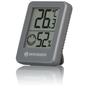 Termometru Hygrometru Bresser Set 3 bucati, Digital, Cu Indicator Smiley, Gri - Img 4