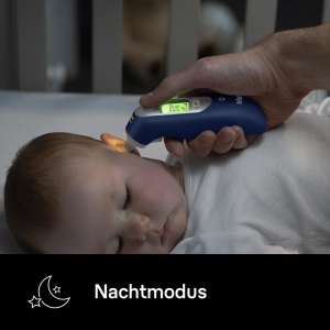 Termometru pentru urechi Braun ThermoScan(r) 7+ connect | Compatibil cu aplicatia Braun Family Care(tm) | Tehnologie de precizie(r) a varstei | Afisaj digital cu coduri de culori | Prietenos cu bebelusii si copiii mici - Img 6
