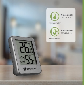 Termometru si Higrometru BRESSER ClimaTemp 6er-Set, 6 unitati - Img 5