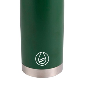 Termosflasca BERGNER 500 ml din otel inoxidabil, verde, rezistenta si usoara - Img 3