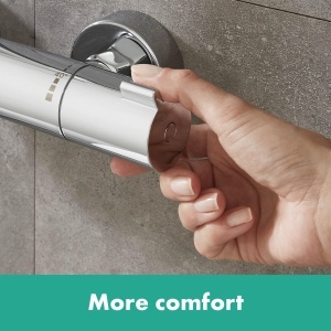 Termostat pentru cada hansgrohe Ecostat 1001 CL, crom, cu SafetyStop, 20 lmin - Img 3