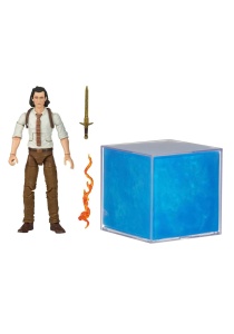 Tesseract Marvel Legends cu Figurina Loki si Efecte de Lumina