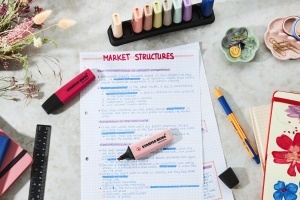 Textmarker STABILO BOSS ORIGINAL NatureCOLORS Wildflower, 4 culori, tehnologie anti-uscare - Img 5