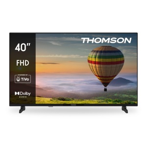Thomson 40" (100 cm) FHD Smart TV, Wi-Fi, Control vocal, HDR10, Dolby Audio, Tuner triplu (cablu/satelit/antena), HDMI, USB, Netflix, YouTube, Prime Video, Disney+ - 40FT2S35 - Img 1