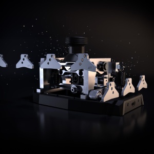 Thrustmaster AVA, baza modulara cu configuratii multiple pentru joystick de simulare a zborului, compatibila cu toate tipurile de aviatie pe PC - Img 4