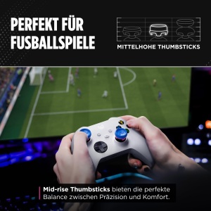 Thumbsticks pentru controler Xbox One Xbox Series XS - KontrolFreek Precision Danny Aarons, AlbastruRoz - Img 5
