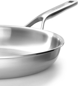 Tigaie din inox KitchenAid Multiply, 28 cm, PFAS-free, inductie, argintie - Img 2