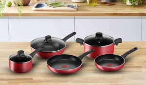 Tigaie Lagostina Cucina Mediterranea, antiaderenta, 18 cm, rosie - Img 5