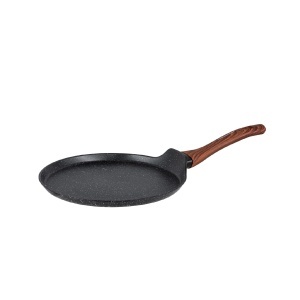 Tigaie pentru clatite Florina Master Black, 26 cm, antiaderenta, pentru toate tipurile de plite, maner ergonomic Soft-Touch