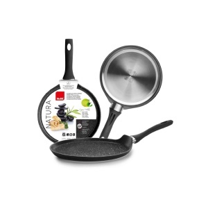 Tigaie pentru Crepes Ibili Natura, 25 cm, Aluminiu, Antiaderenta - Img 2