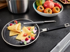 Tigaie pentru crepes ROSLE SILENCE PRO, 28 cm, inox 1810, antiaderenta - Img 4