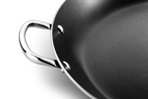Tigaie pentru Paella Monix Resistent Plus, 30 cm, Aluminiu, Antiaderenta - Img 2