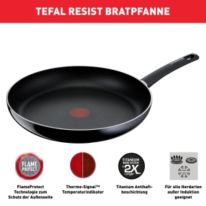 Tigaie rezistenta RESIST G6 PFANNE 28CM, antiaderenta, cu indicator de temperatura - Img 2
