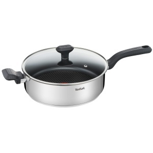 Tigaie Tefal Comfort Max 26 cm, Inox, Antiaderenta, Compatibila Inductie