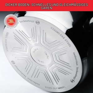 Tigaie Tefal Comfort Max 26 cm, inox, antiaderenta, neagra - Img 7