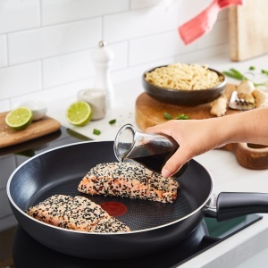 Tigaie Tefal Generous Cook 20 cm, Antiaderenta, Inductie, Neagra - Img 4