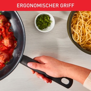 Tigaie wok Tefal Day by Day On 28 cm, antiaderenta, Thermo-Signal, aluminiu - Img 6