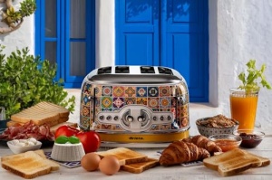 Toaster Ariete 156 Positano 1630W Design Vintage 4 Fante Functie Automatica - Img 8