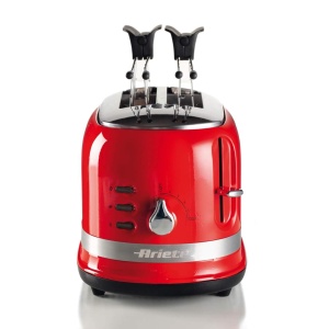 Toaster Ariete Moderna 149, 2 felii, 815 W, 6 braunungsstufen, rosu - Img 2