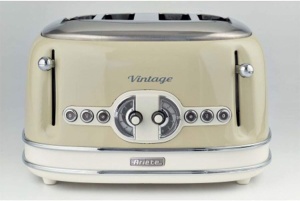 Toaster Ariete Vintage 156, 4 felii, 1600W, culoare bej - Img 6