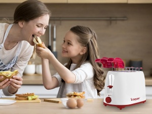 Toaster BEPER P101TOS100, 2 feliute, 7 niveluri rumenire, inox - Img 6