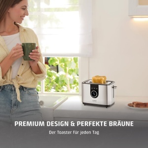 Toaster CASO Selection T2, inox, 7 niveluri rumenire, pentru 2 felii - Img 7