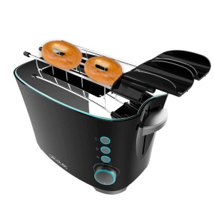 Toaster Cecotec ToastTaste Double B 650W 2 felii Functie Pop-up Tavita pentru firimituri