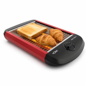 Toaster Horizontal Solac 900 W, 12 Braunungsstufen, Suprafata 24,5 x 18,5 cm