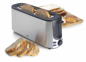 Toaster Lacor Lange Offnung, 1000 W, 7 pozitii, functie de decongelare - Img 3