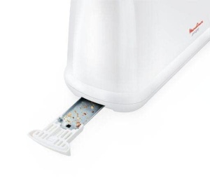 Toaster Moulinex Principio LS160111, fanta lunga 25 cm, 7 trepte rumenire, alb - Img 3