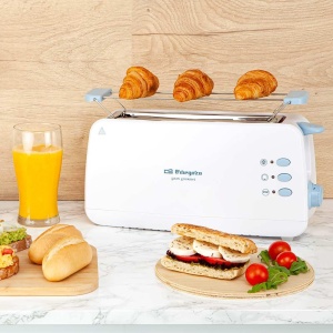 Toaster Orbegozo TO 4012, 850 W, alb, cu 7 nivele de rumenire - Img 7