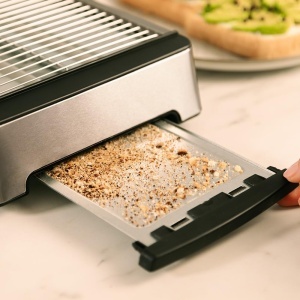 Toaster orizontal Cecotec NiceSlice, 1000W, finisaj inox, 6 niveluri de rumenire - Img 8