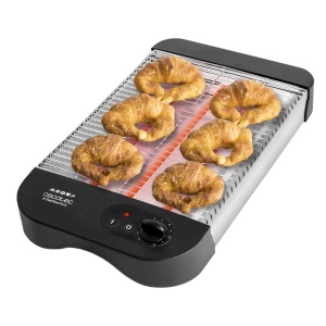 Toaster orizontal Cecotec Turbo EasyToast Basic 900W 3 rezistente din cuart 6 trepte de putere