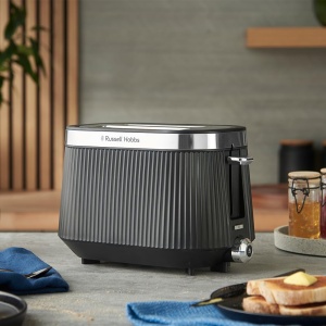 Toaster Russell Hobbs Bronte 26760-56, 2 feliute, negru mat, 6 niveluri de rumenire - Img 2