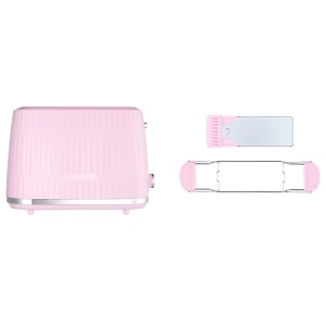 Toaster Russell Hobbs Eden 27372-56 800W 6 nivele de rumenire Functie de decongelare Culoare Himbeere - Img 6