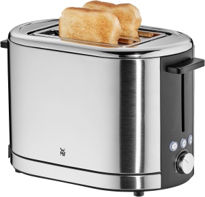Toaster WMF Lono 900W Cromargan 7 trepte de rumenire pentru 2 felii XXL