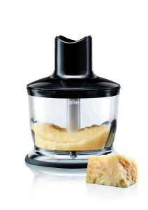 Tocator Braun MultiQuick MQ 30, 500 ml, Sistem EasyClick, Compatibil MQ 3MQ 5MQ 7, Negru - Img 3