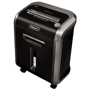 Tocator de hartie Fellowes cu 16 coli, taiat particule (P4) pentru birou, Powershred 79Ci, cu tehnologie 100% fara blocaj, Safesense, sistem de economisire a energiei, cos de reciclare de 23 litri, tocator CD - Img 4