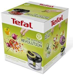 Tocator Tefal K13204 Ingenio 5 secunde fara electricitate capacitate 900ml tocator multiplu tocator universal pentru legume fructe nuci usturoi alimen - Img 9