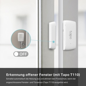 TP-Link Kasa Smart Radiator Thermostat - Wifi Starter Kit, include 1 termostat si 1 hub, control incalzire (Kasa App, Geofencing, detectare deschidere ferestre), Matter, Alexa - Img 6